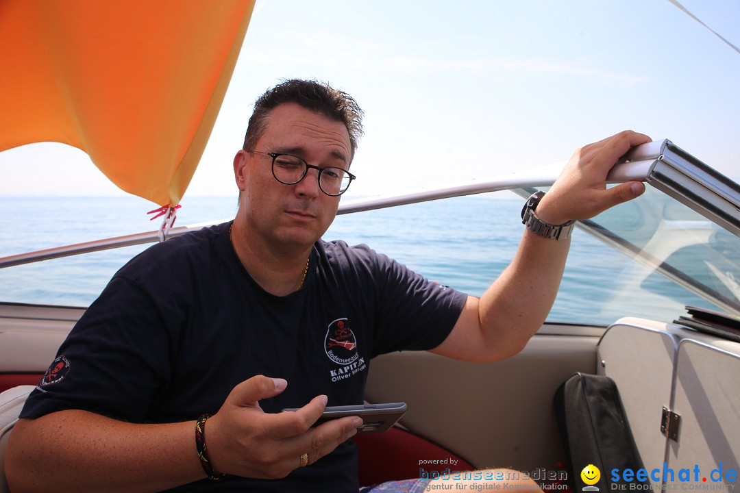 BODENSEEBOOT Breitenquerung, Familie Laier: Friedrichshafen, 25.07.19