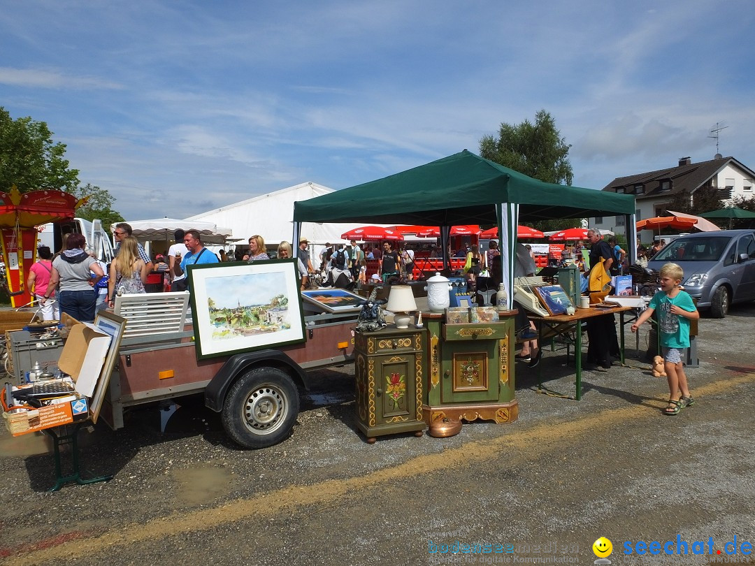 Flohmarkt in Oggelshausen, 27.07.2019