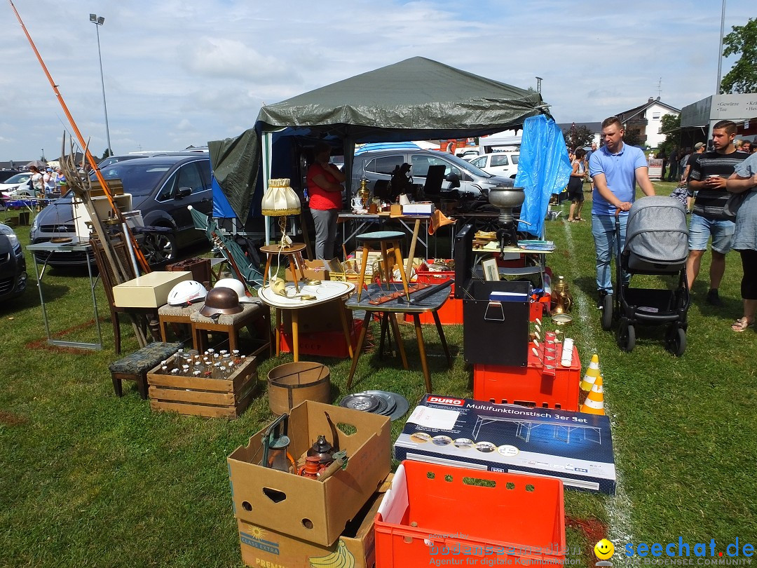 Flohmarkt in Oggelshausen, 27.07.2019