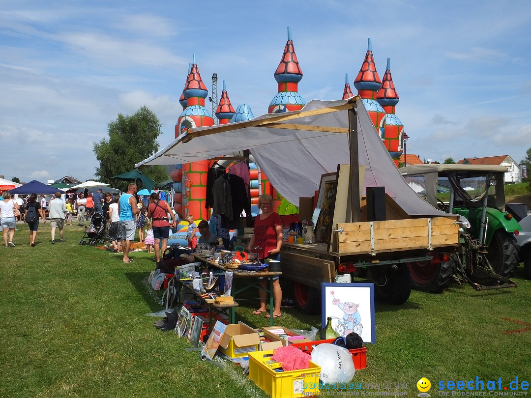 Flohmarkt in Oggelshausen, 27.07.2019