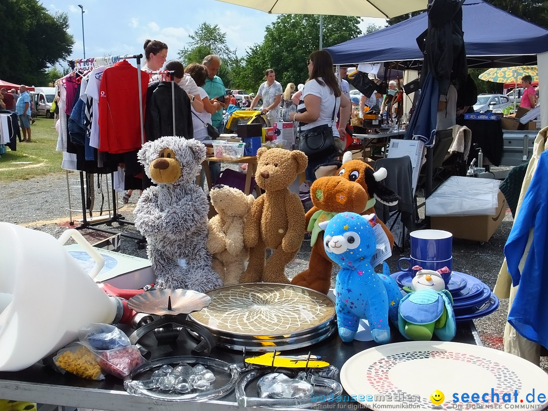 Flohmarkt in Oggelshausen, 27.07.2019