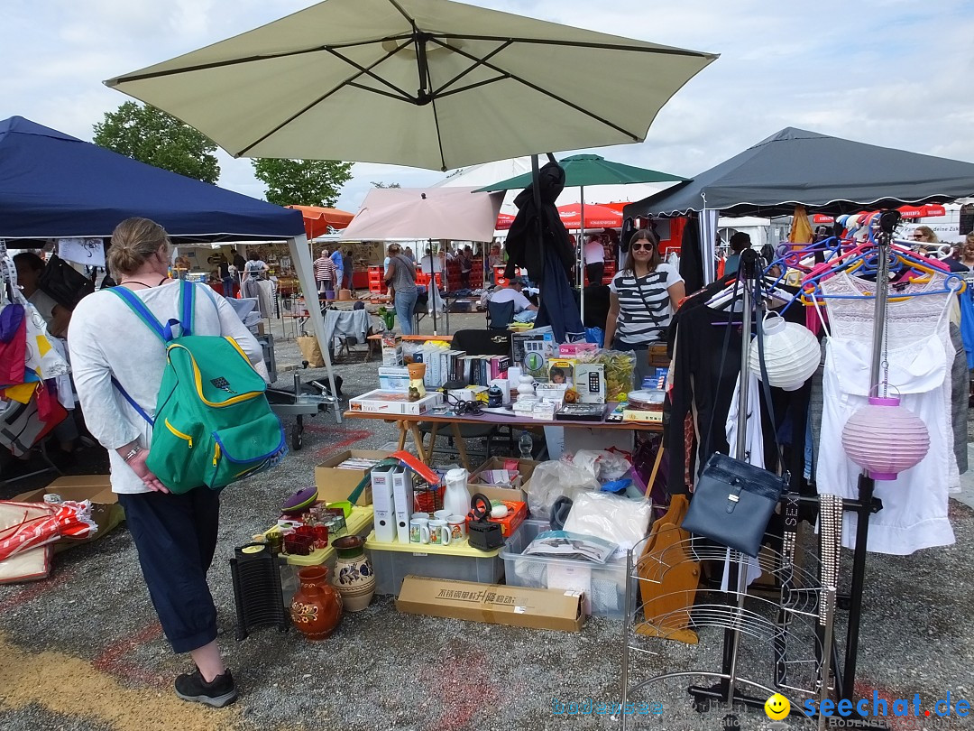 Flohmarkt in Oggelshausen, 27.07.2019