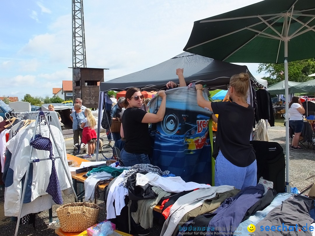 Flohmarkt in Oggelshausen, 27.07.2019