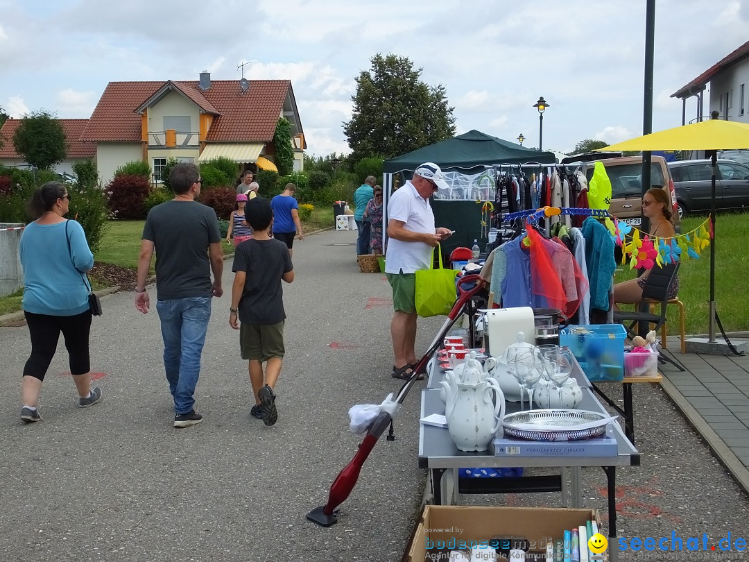 Flohmarkt in Oggelshausen, 27.07.2019