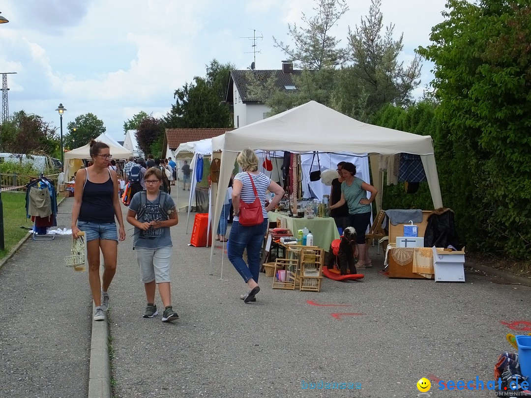 Flohmarkt in Oggelshausen, 27.07.2019