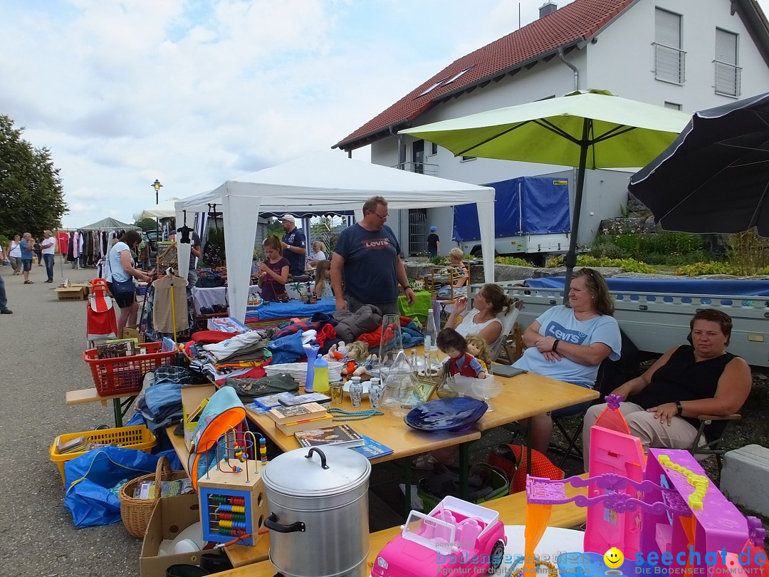 Flohmarkt in Oggelshausen, 27.07.2019