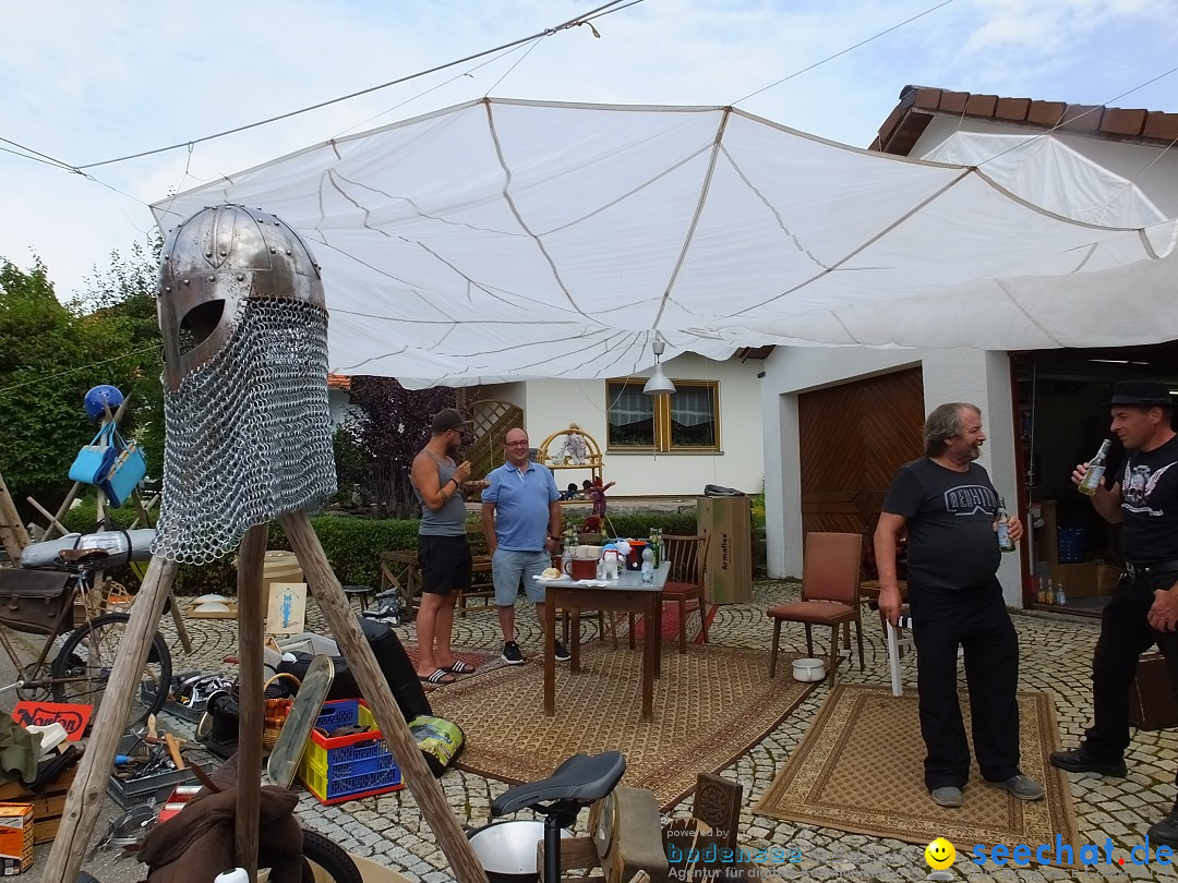 Flohmarkt in Oggelshausen, 27.07.2019