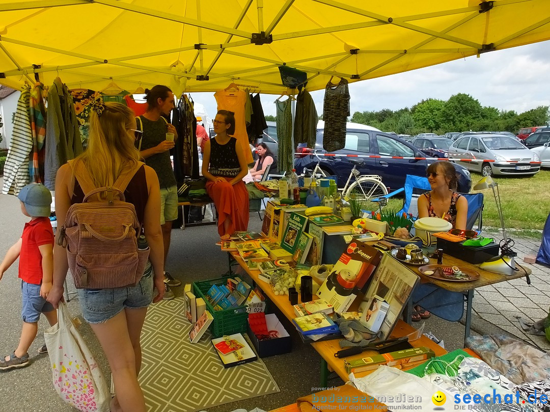 Flohmarkt in Oggelshausen, 27.07.2019