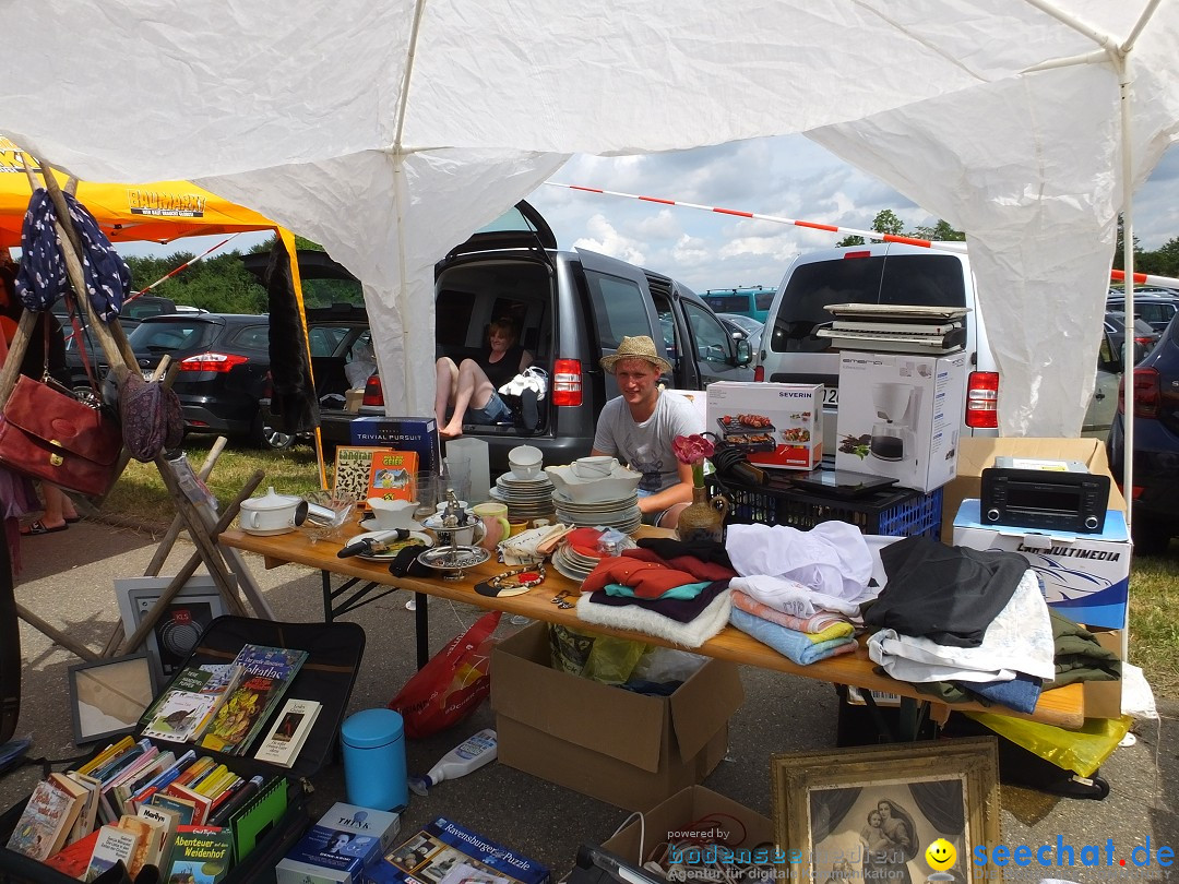 Flohmarkt in Oggelshausen, 27.07.2019