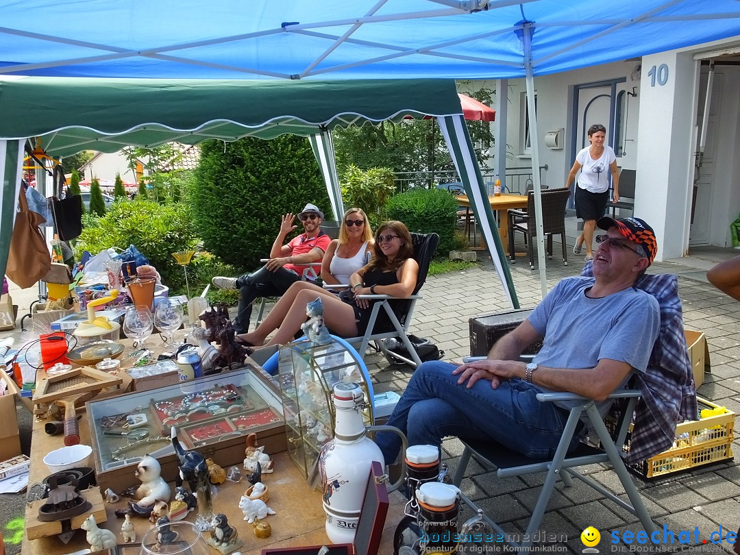 Flohmarkt in Oggelshausen, 27.07.2019