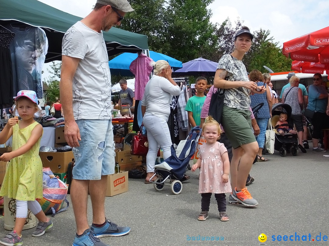 Flohmarkt in Oggelshausen, 27.07.2019