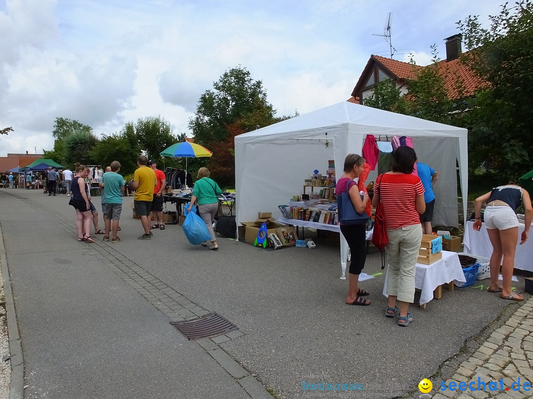 Flohmarkt in Oggelshausen, 27.07.2019