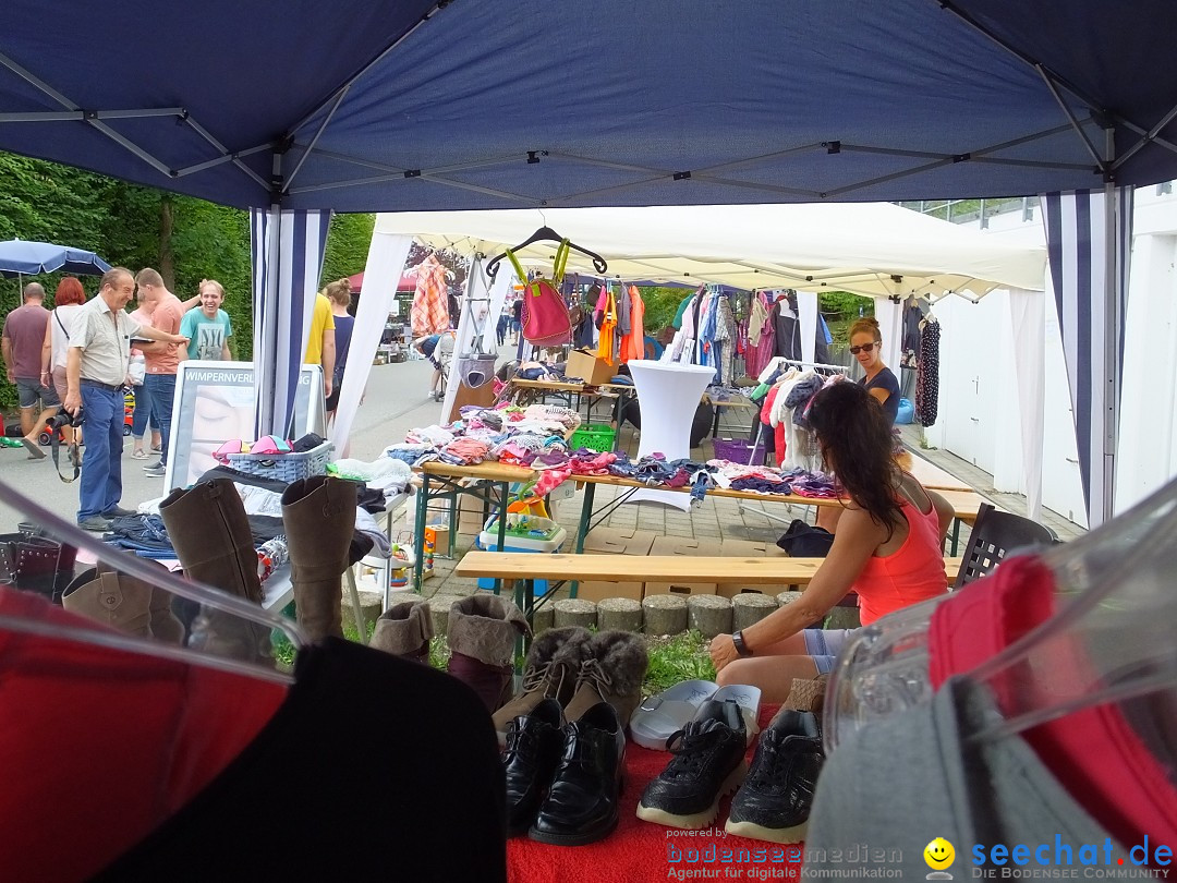 Flohmarkt in Oggelshausen, 27.07.2019