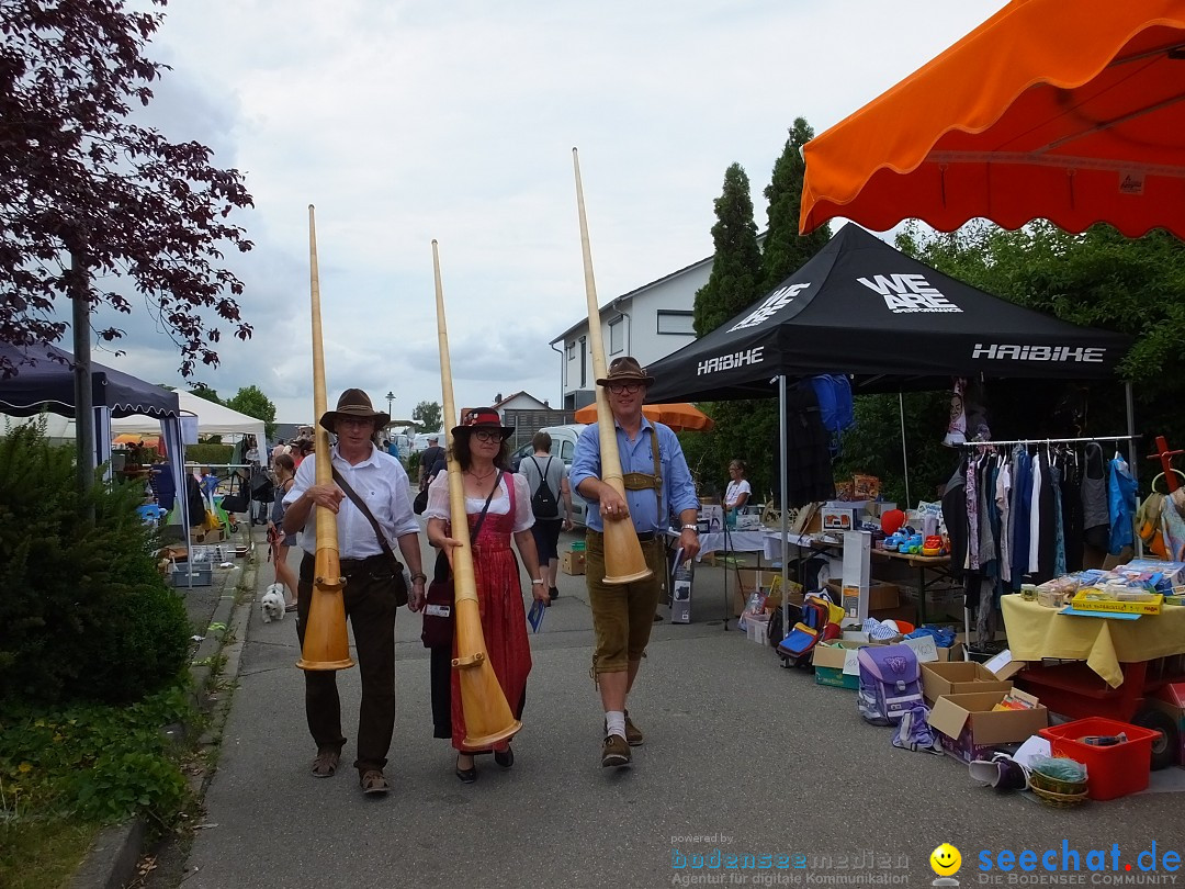 Flohmarkt in Oggelshausen, 27.07.2019