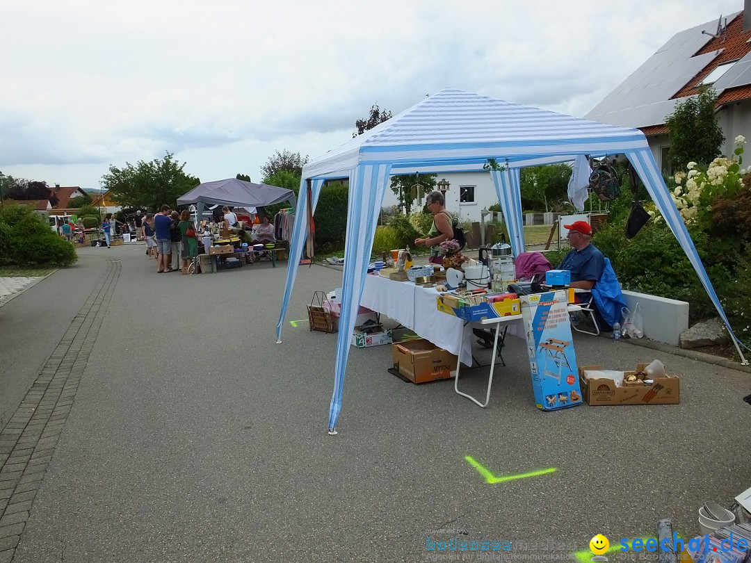 Flohmarkt in Oggelshausen, 27.07.2019