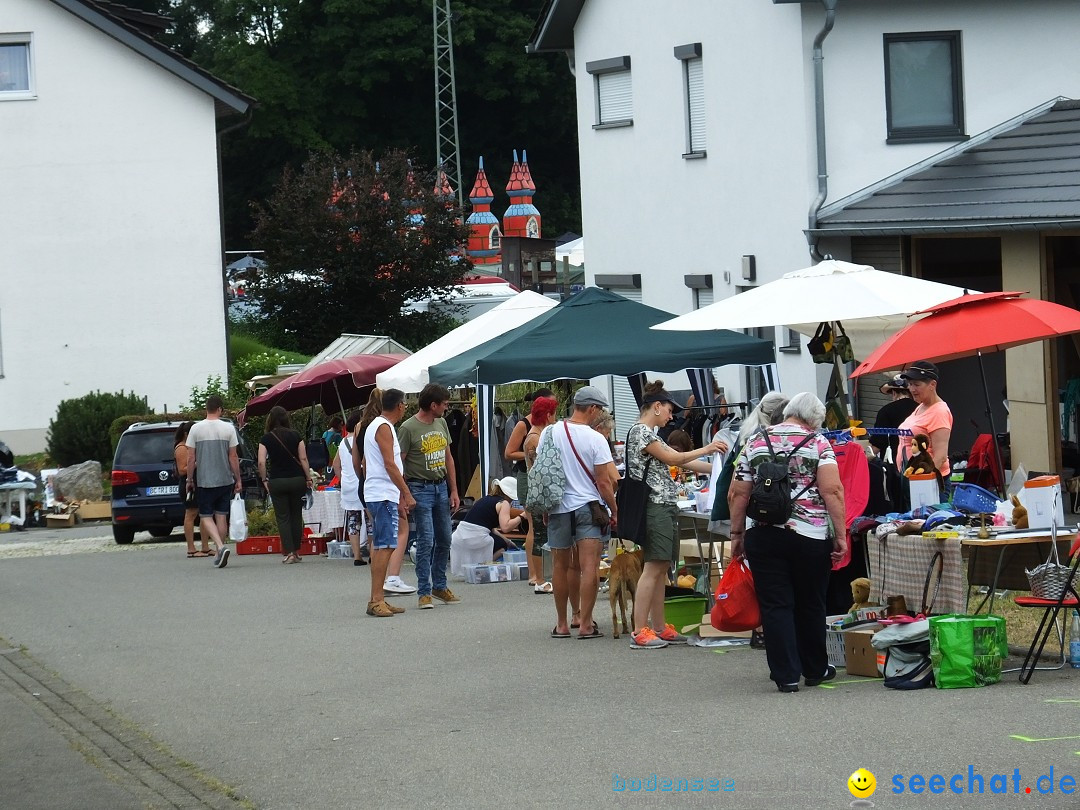 Flohmarkt in Oggelshausen, 27.07.2019