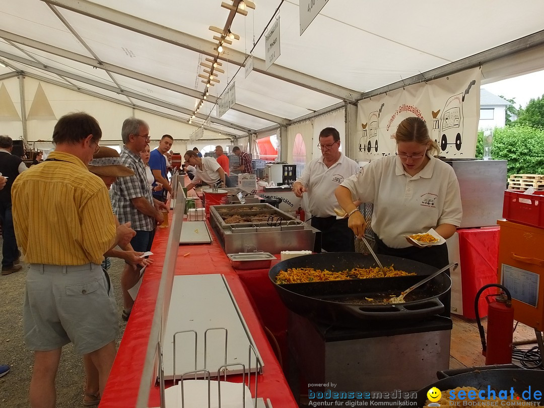 Flohmarkt in Oggelshausen, 27.07.2019