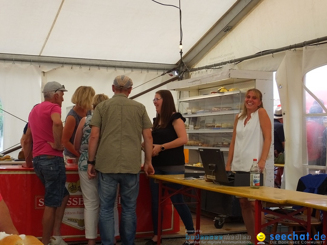 Flohmarkt in Oggelshausen, 27.07.2019