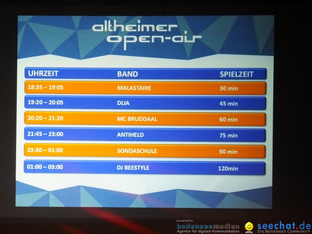 Altheimer Open-Air: Altheim, 02.08.2019