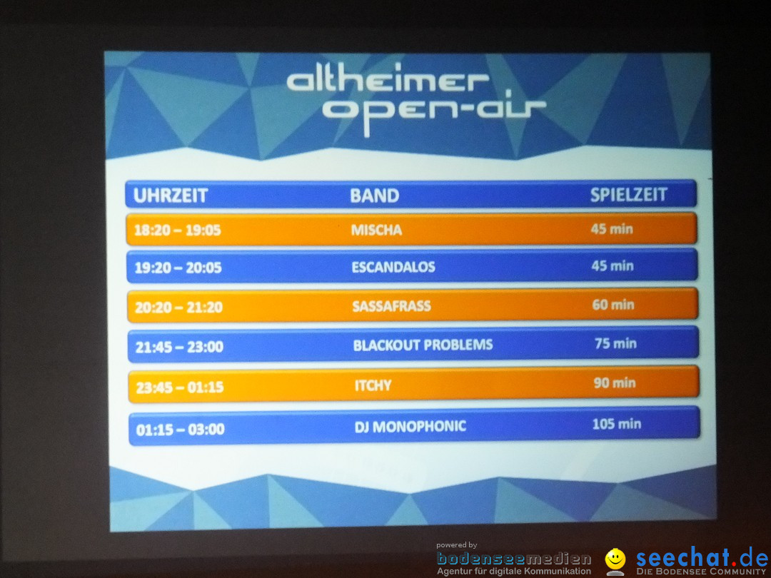 Altheimer Open-Air: Altheim, 03.08.2019