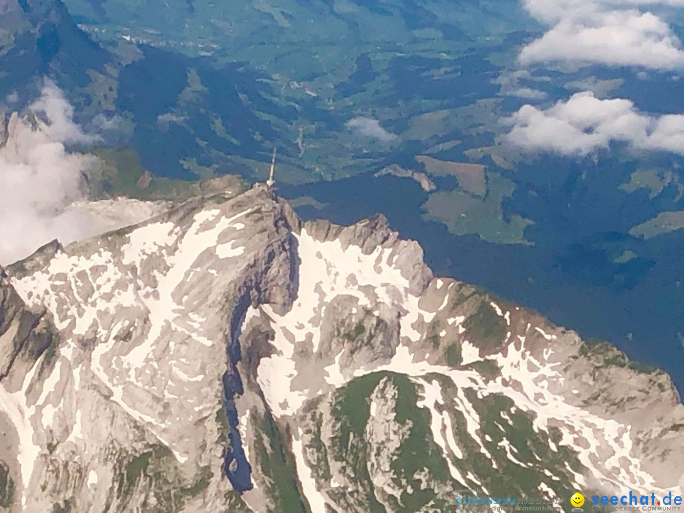 BODENSEE LUFTBILD: Bodensee aus der Luft, 06.08.2019