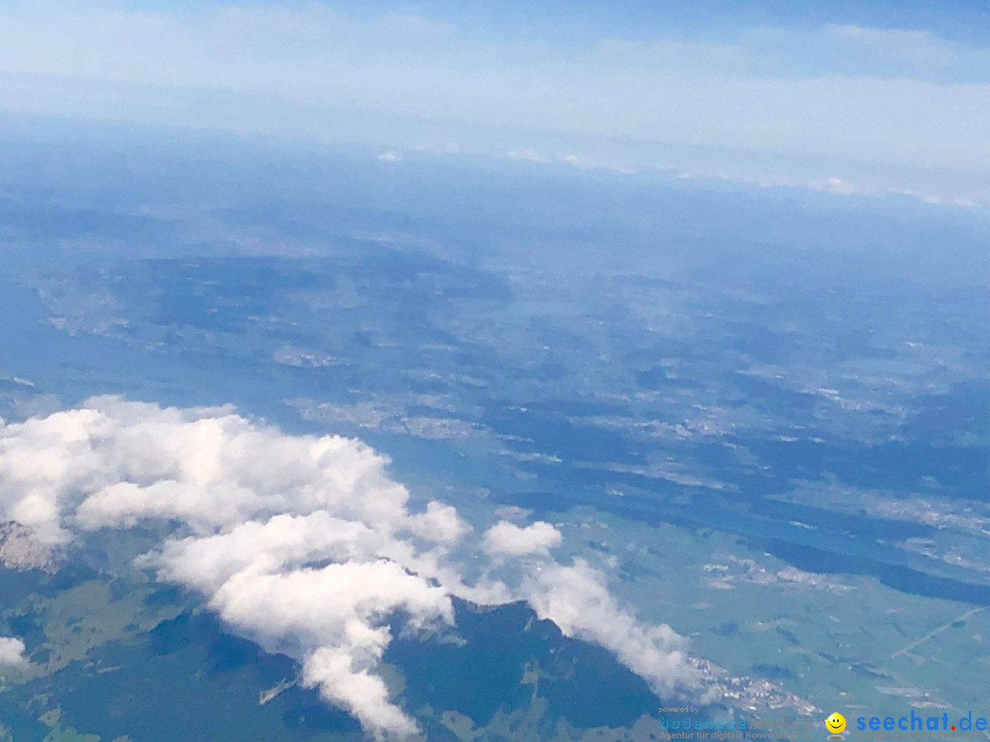 BODENSEE LUFTBILD: Bodensee aus der Luft, 06.08.2019