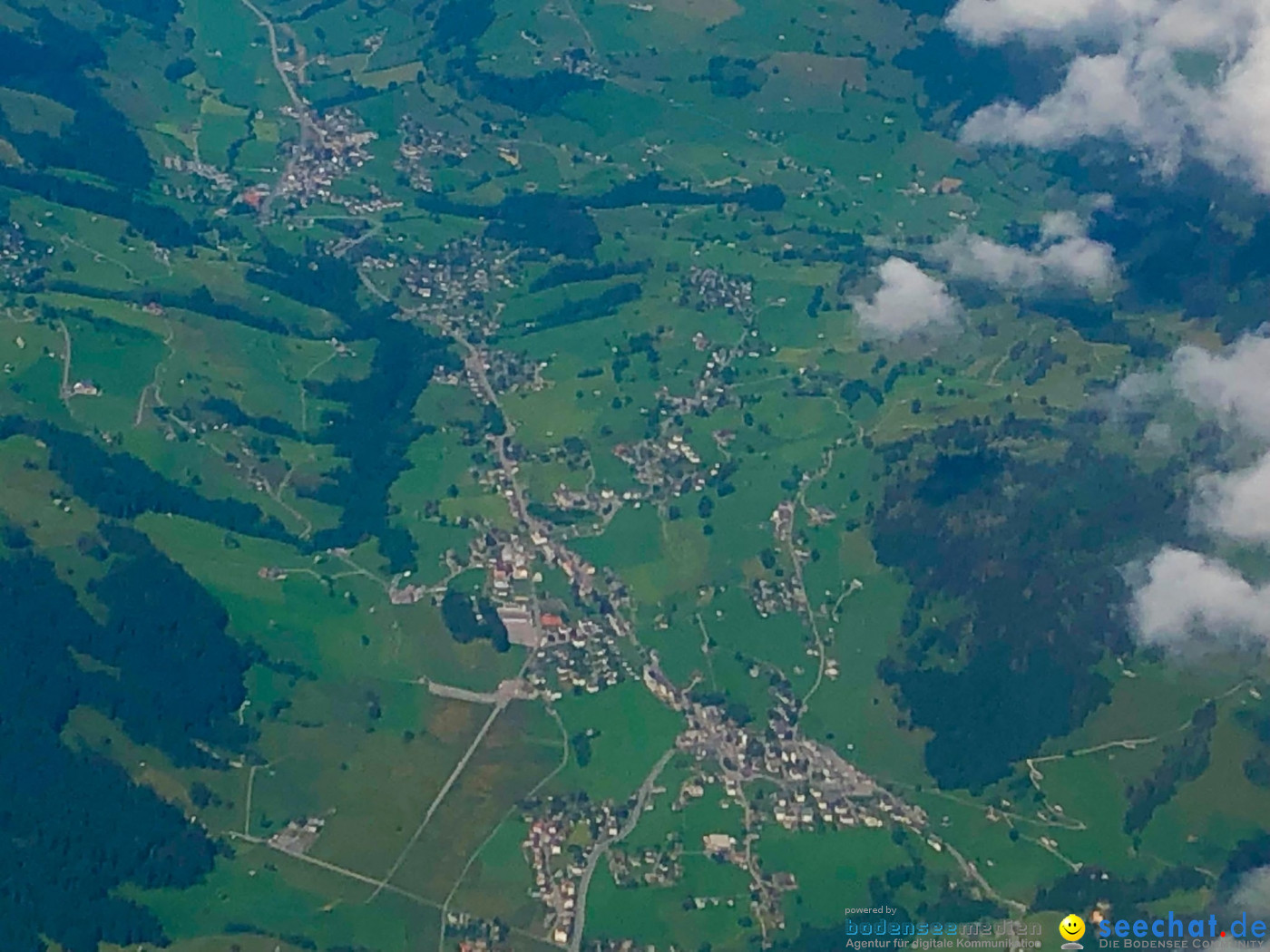 BODENSEE LUFTBILD: Bodensee aus der Luft, 06.08.2019