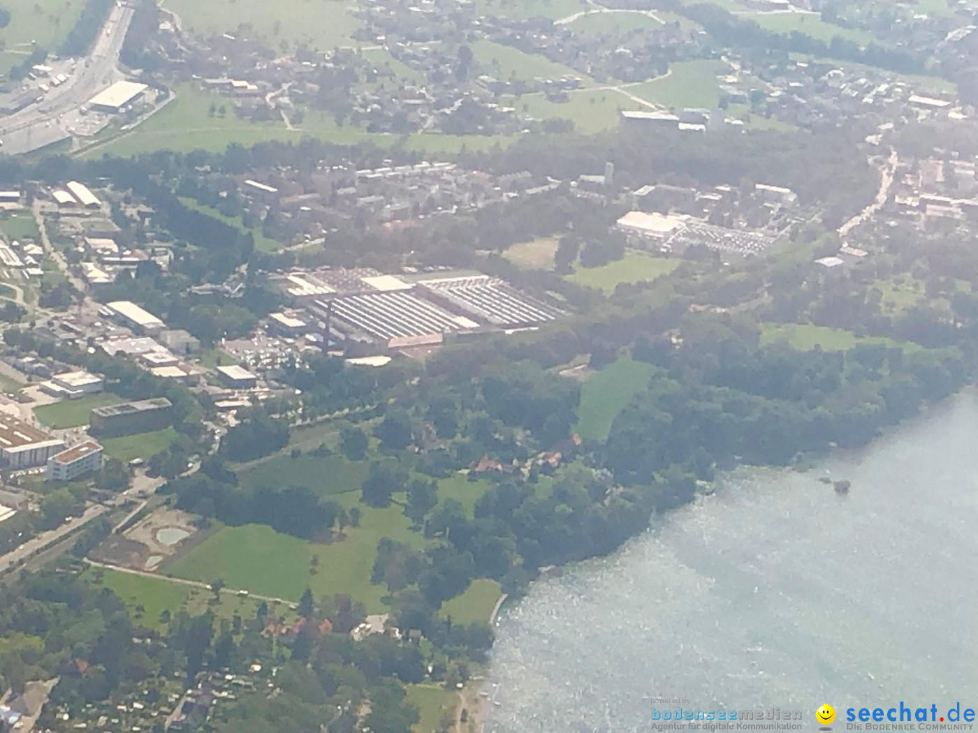 BODENSEE LUFTBILD: Bodensee aus der Luft, 06.08.2019