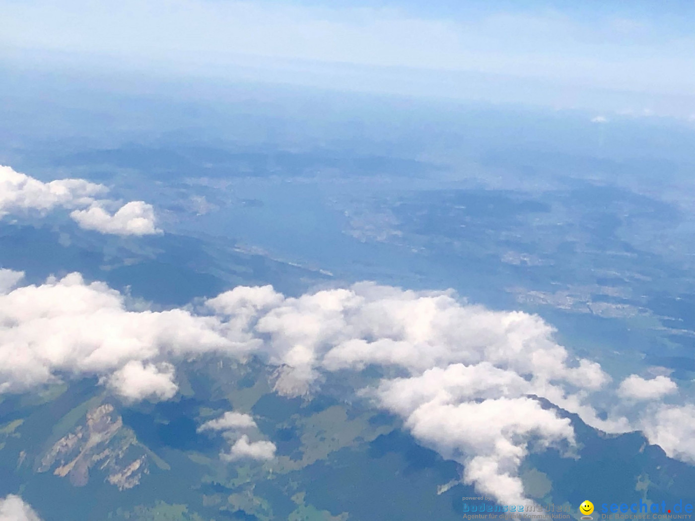 BODENSEE LUFTBILD: Bodensee aus der Luft, 06.08.2019