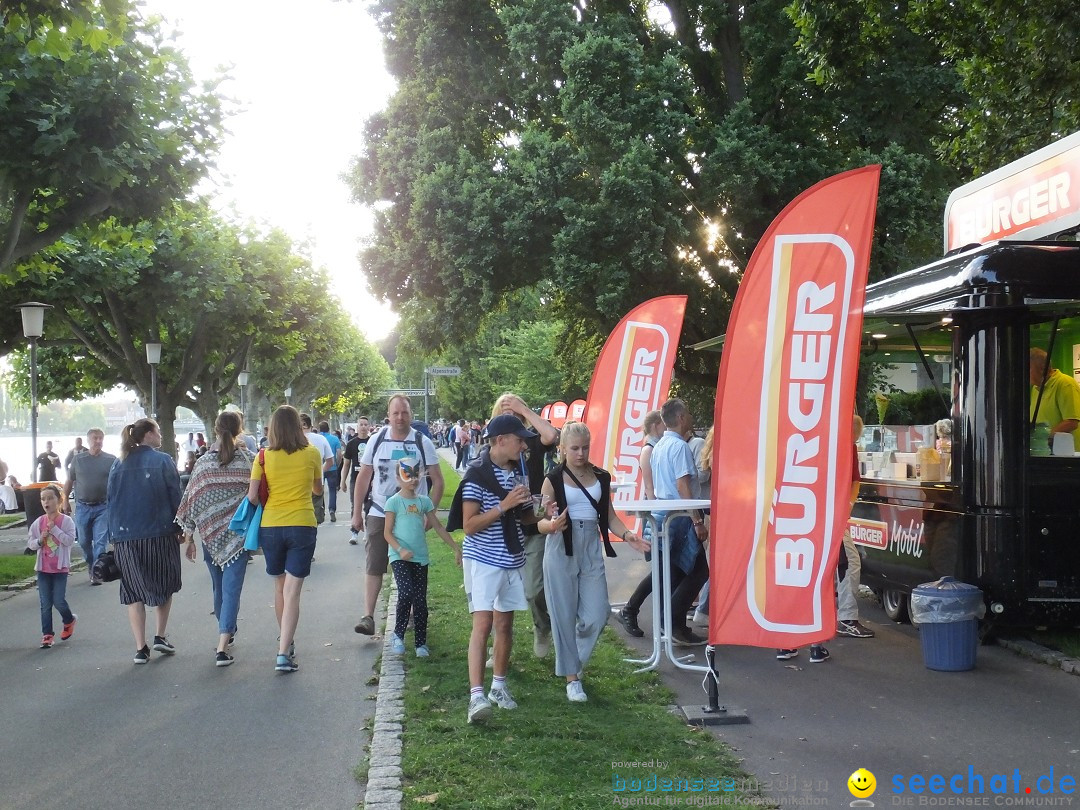 SEENACHTFEST mit Feuerwerk: Konstanz am Bodensee, 10.08.2019