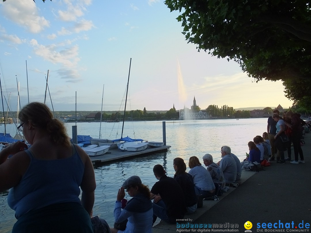 SEENACHTFEST mit Feuerwerk: Konstanz am Bodensee, 10.08.2019