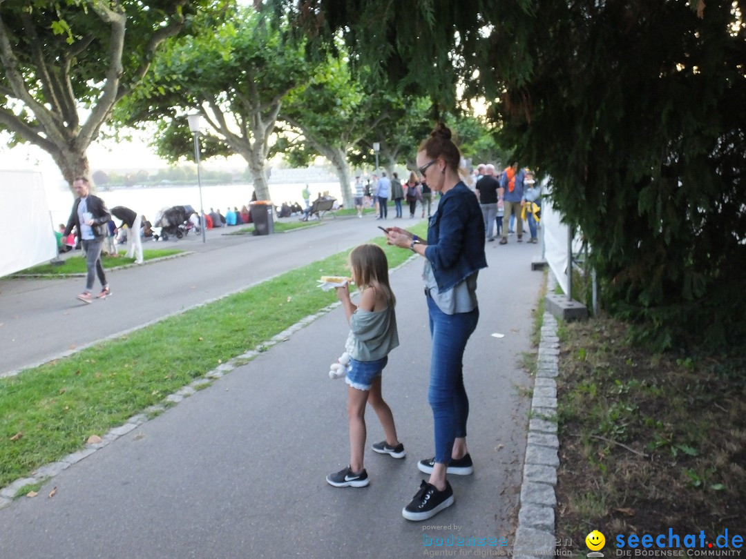 SEENACHTFEST mit Feuerwerk: Konstanz am Bodensee, 10.08.2019