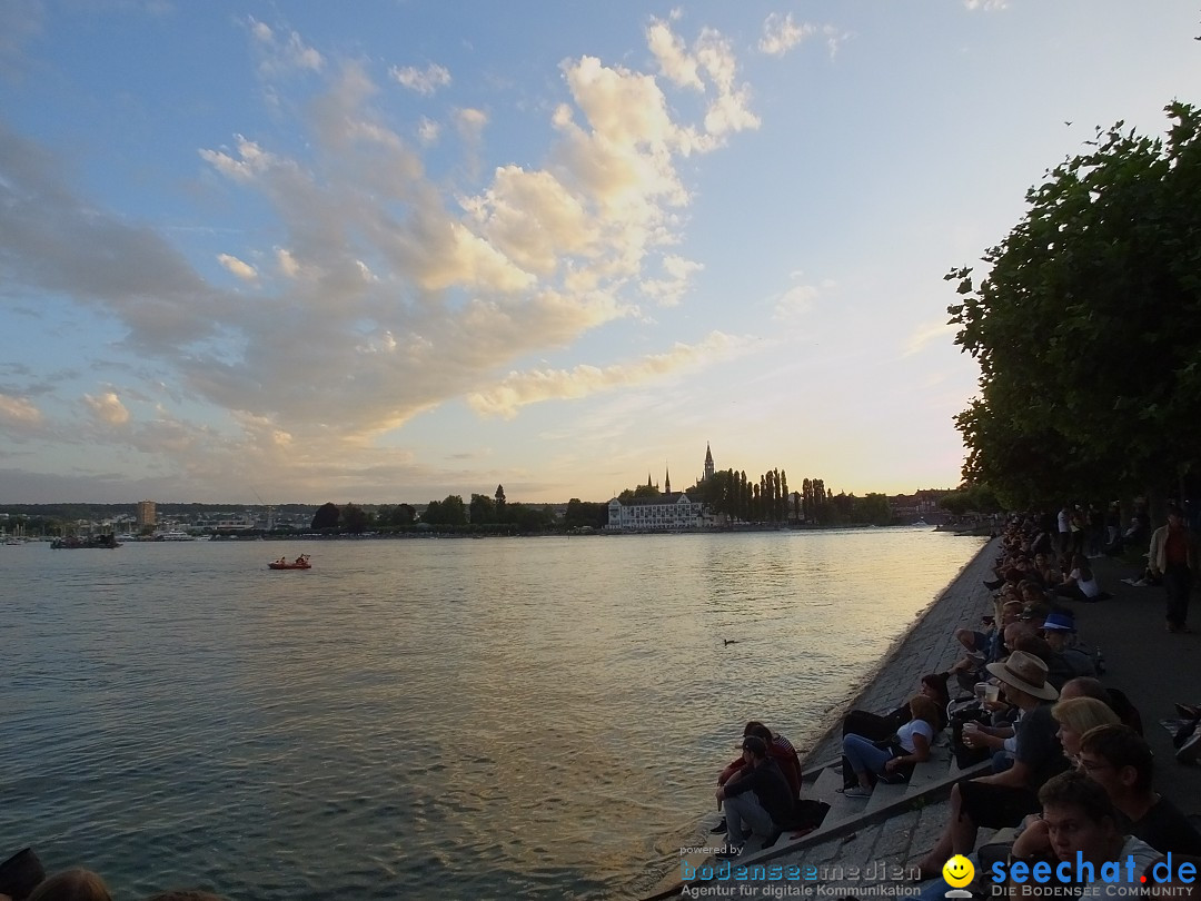 SEENACHTFEST mit Feuerwerk: Konstanz am Bodensee, 10.08.2019