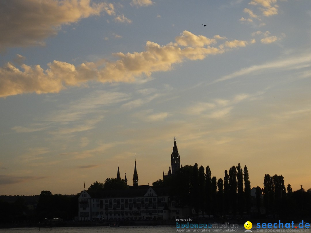 SEENACHTFEST mit Feuerwerk: Konstanz am Bodensee, 10.08.2019