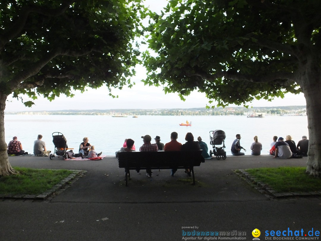 SEENACHTFEST mit Feuerwerk: Konstanz am Bodensee, 10.08.2019