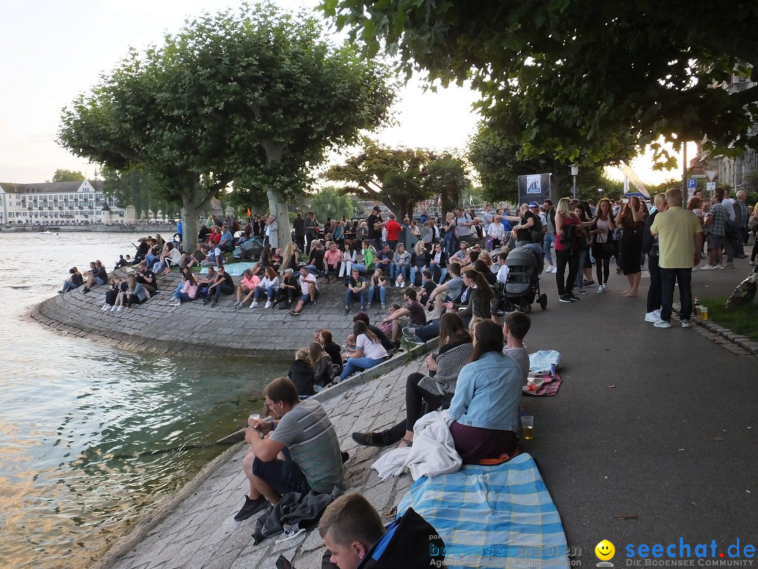 SEENACHTFEST mit Feuerwerk: Konstanz am Bodensee, 10.08.2019