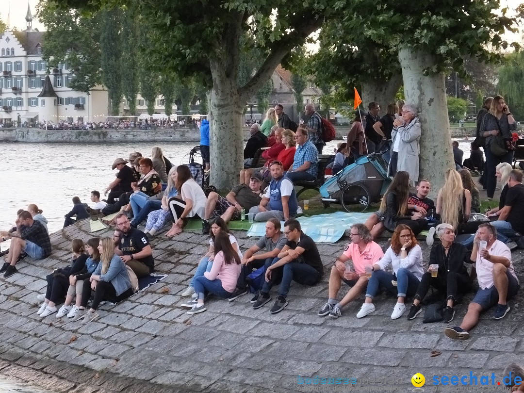 SEENACHTFEST mit Feuerwerk: Konstanz am Bodensee, 10.08.2019