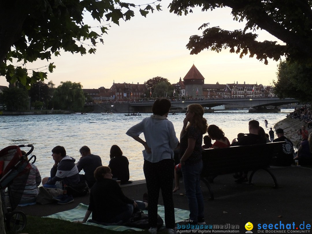 SEENACHTFEST mit Feuerwerk: Konstanz am Bodensee, 10.08.2019