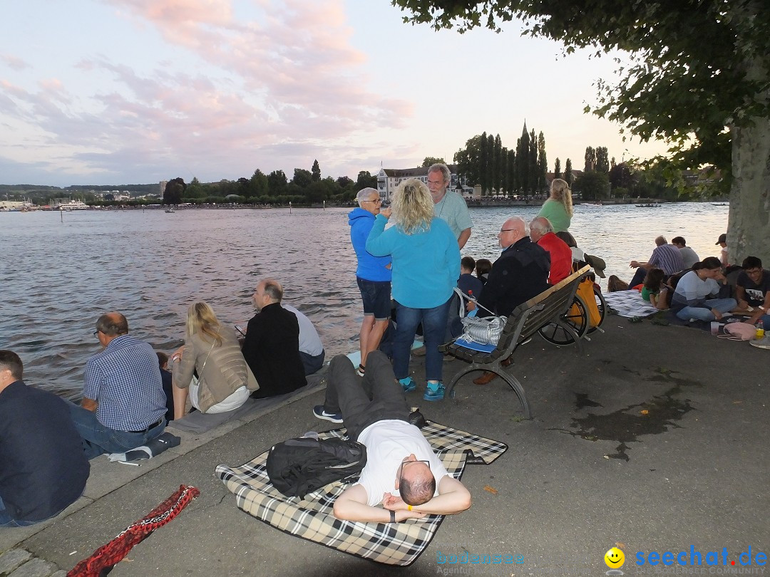 SEENACHTFEST mit Feuerwerk: Konstanz am Bodensee, 10.08.2019