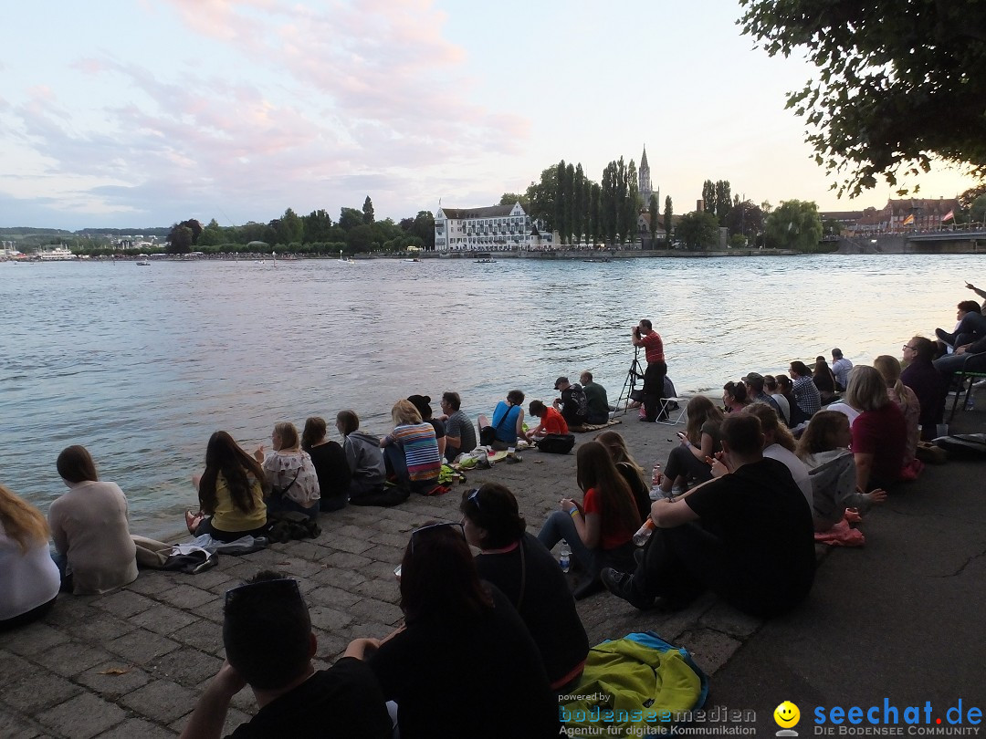 SEENACHTFEST mit Feuerwerk: Konstanz am Bodensee, 10.08.2019