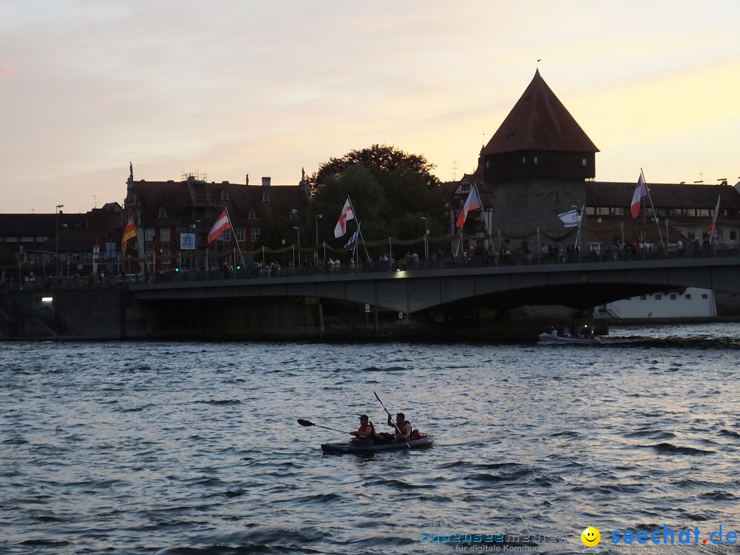 SEENACHTFEST mit Feuerwerk: Konstanz am Bodensee, 10.08.2019