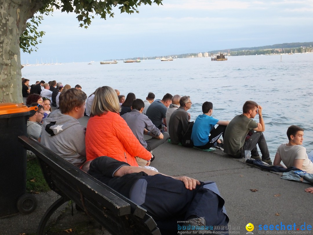 SEENACHTFEST mit Feuerwerk: Konstanz am Bodensee, 10.08.2019