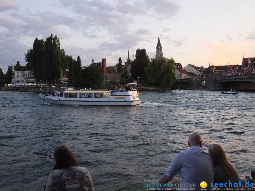 SEENACHTFEST mit Feuerwerk: Konstanz am Bodensee, 10.08.2019