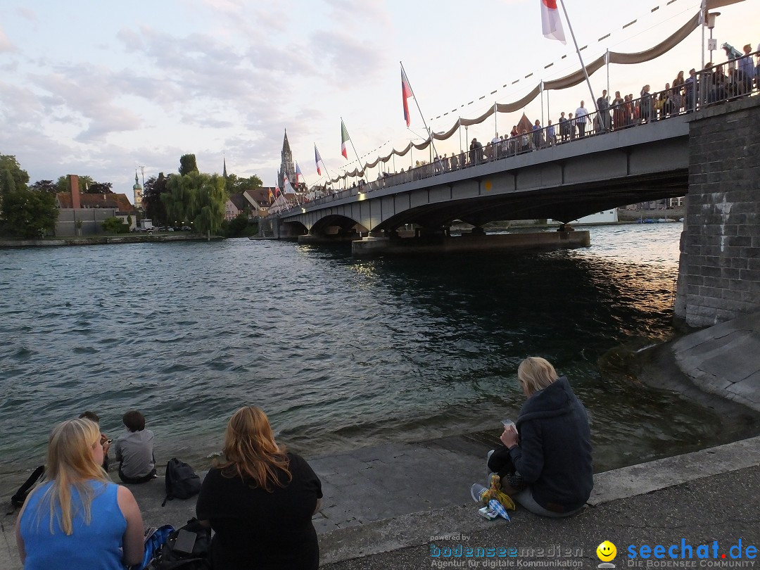 SEENACHTFEST mit Feuerwerk: Konstanz am Bodensee, 10.08.2019