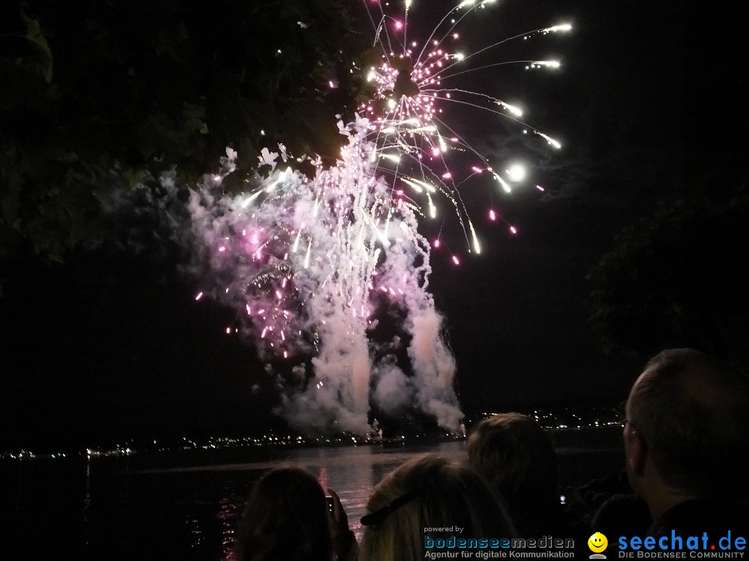 SEENACHTFEST mit Feuerwerk: Konstanz am Bodensee, 10.08.2019