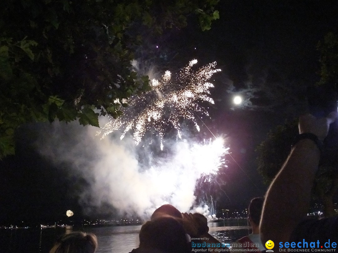 SEENACHTFEST mit Feuerwerk: Konstanz am Bodensee, 10.08.2019