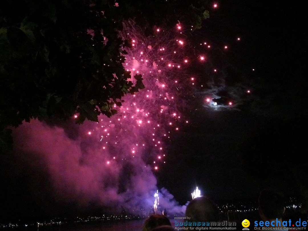 SEENACHTFEST mit Feuerwerk: Konstanz am Bodensee, 10.08.2019