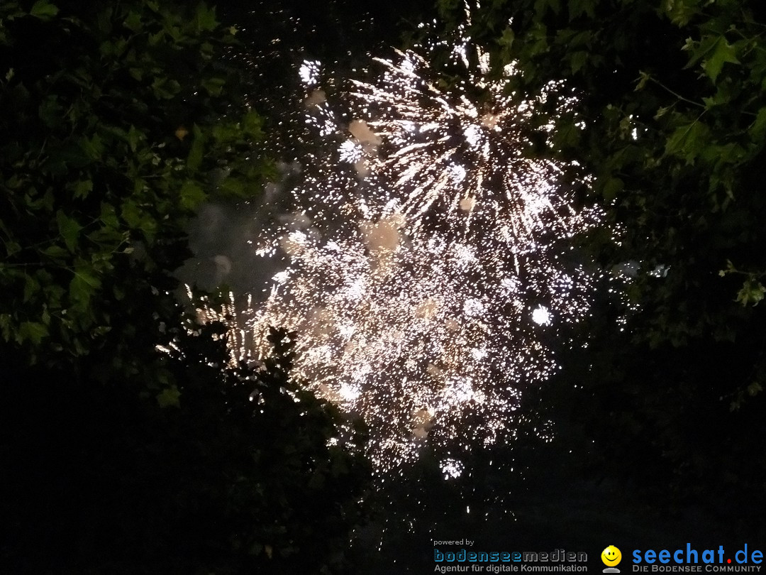 SEENACHTFEST mit Feuerwerk: Konstanz am Bodensee, 10.08.2019