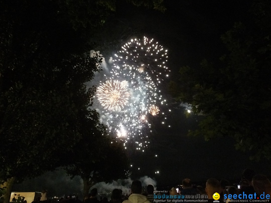 SEENACHTFEST mit Feuerwerk: Konstanz am Bodensee, 10.08.2019