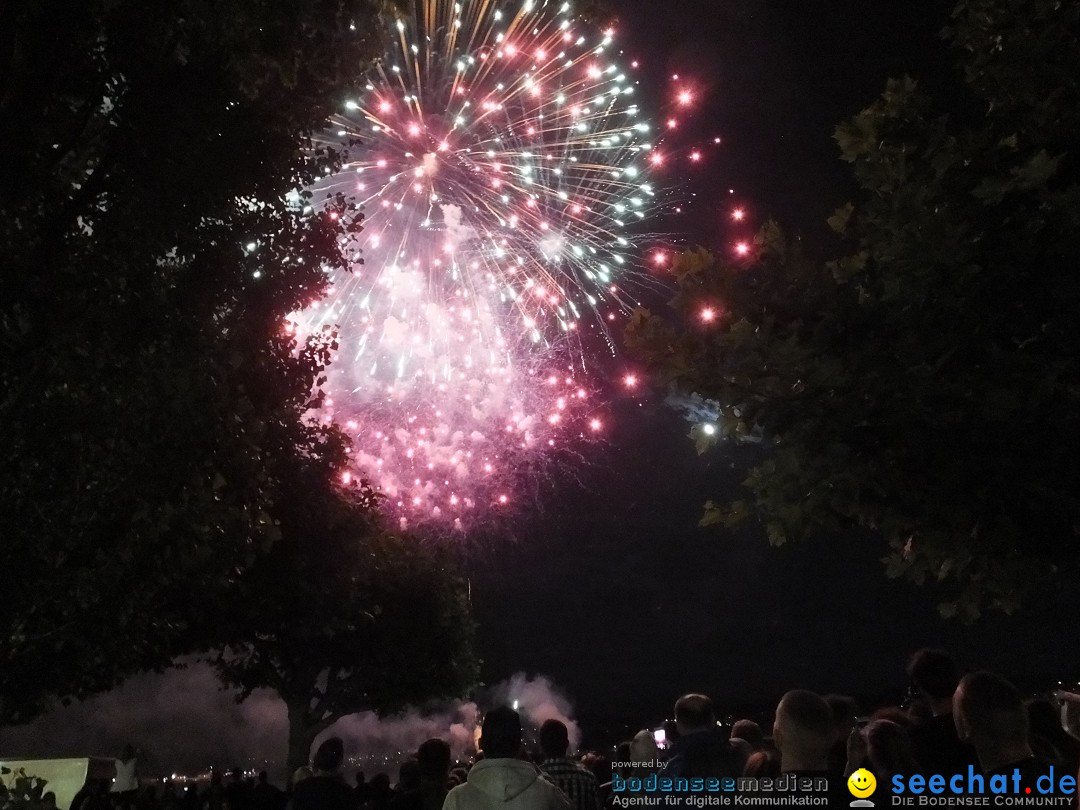 SEENACHTFEST mit Feuerwerk: Konstanz am Bodensee, 10.08.2019